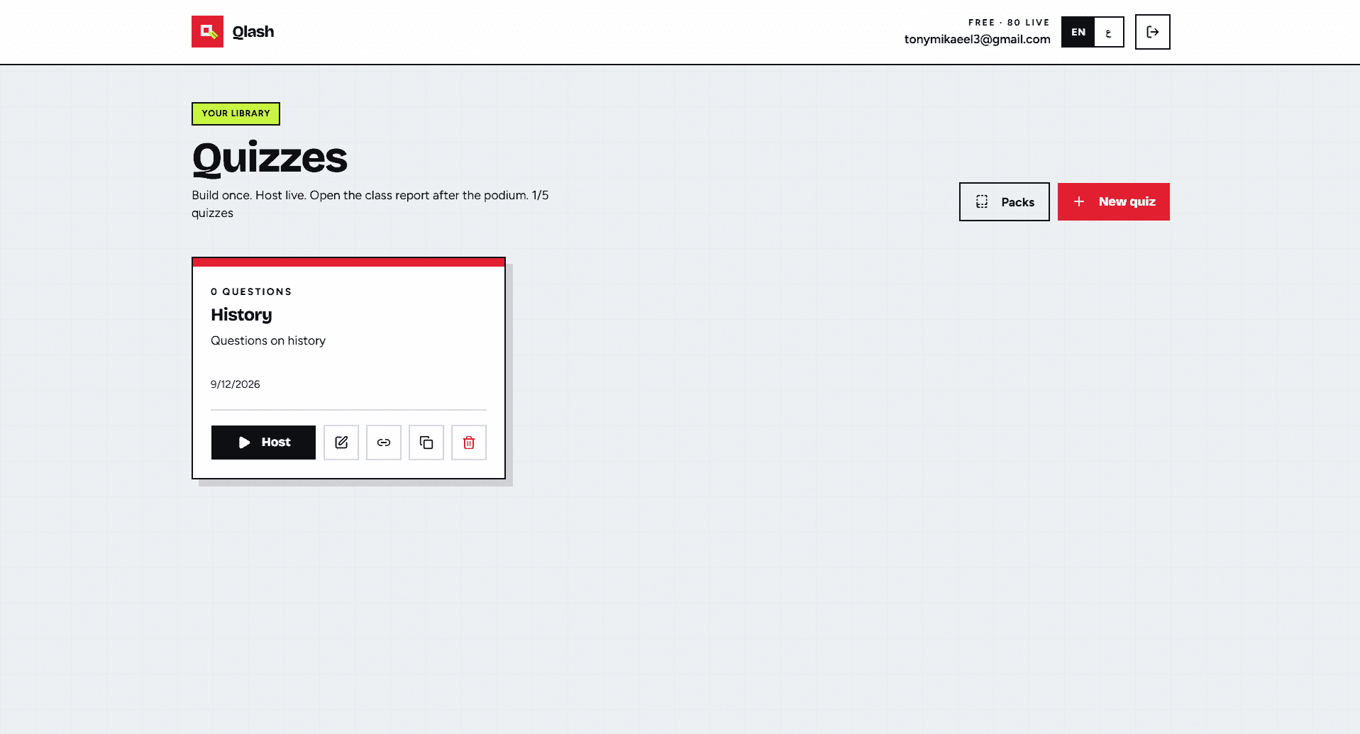 Qlash screenshot 3