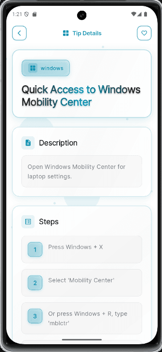 TechTips screen 6