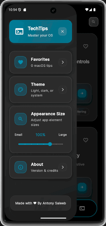 TechTips screen 7